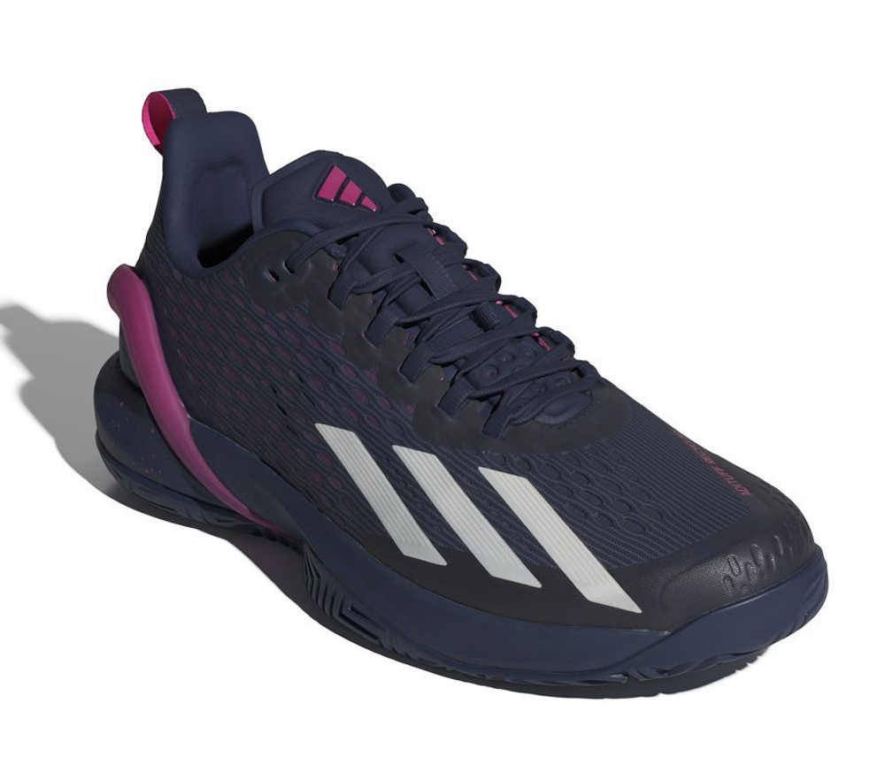 Мужские кроссовки теннисные Adidas Adizero Cybersonic M - черный