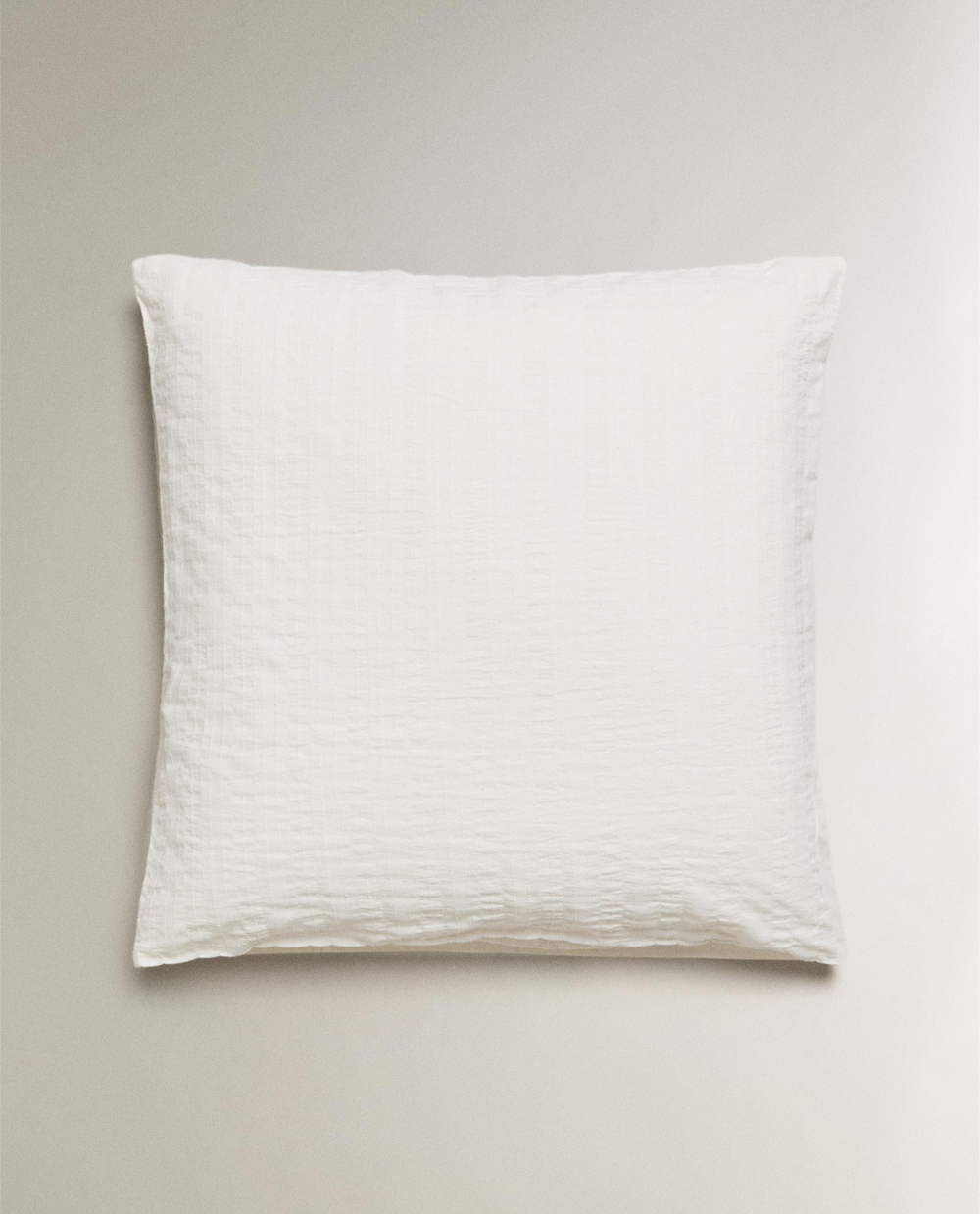 Наволочка Zara Home, хлопок 95%, вискоза 5%, однотонный, 6193/091