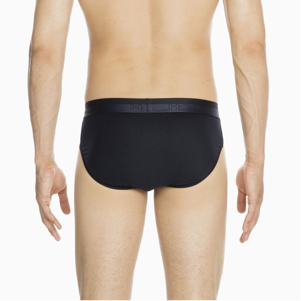 Мужские трусы брифы темно-синие HOM HO1 Mini Briefs HO1 359521_4000RA