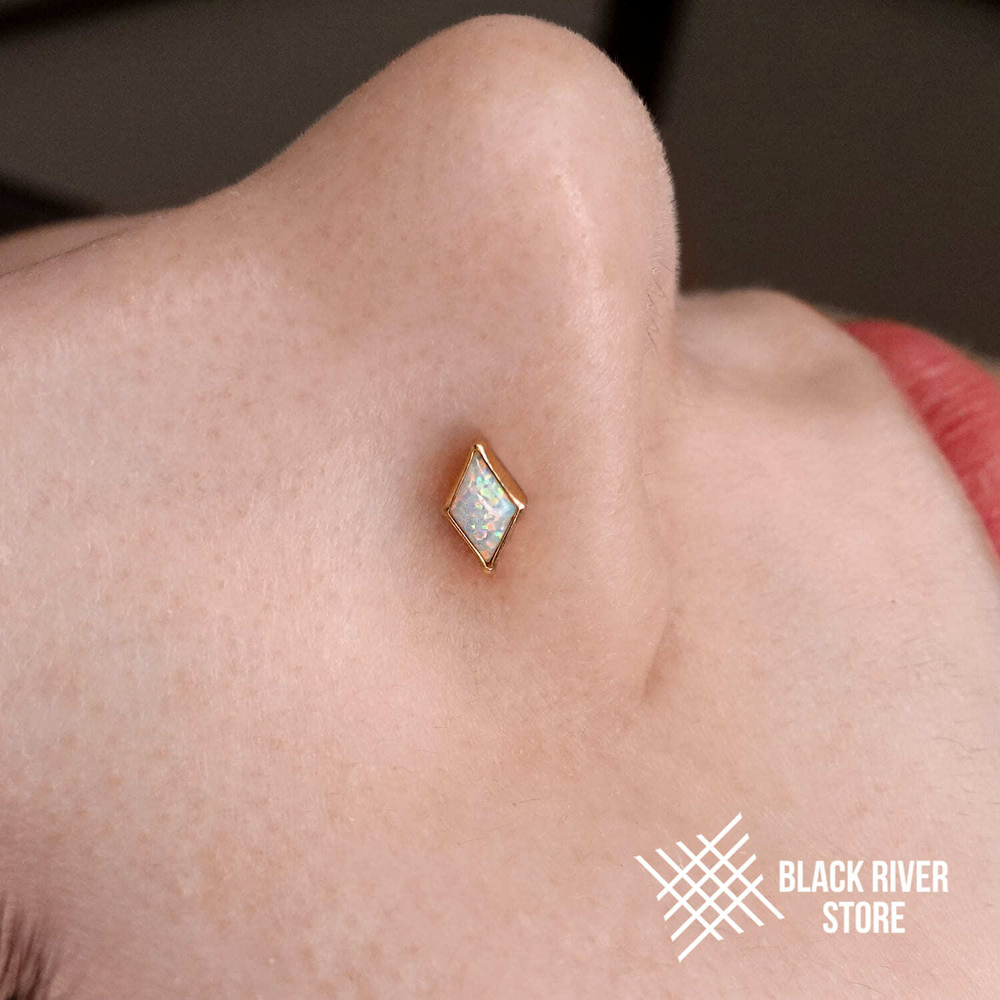 Rhomb HM Opal #17 PVD Yellow