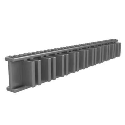 Угловой сегмент ACON 195х34 мм, цвет нержавеющая сталь