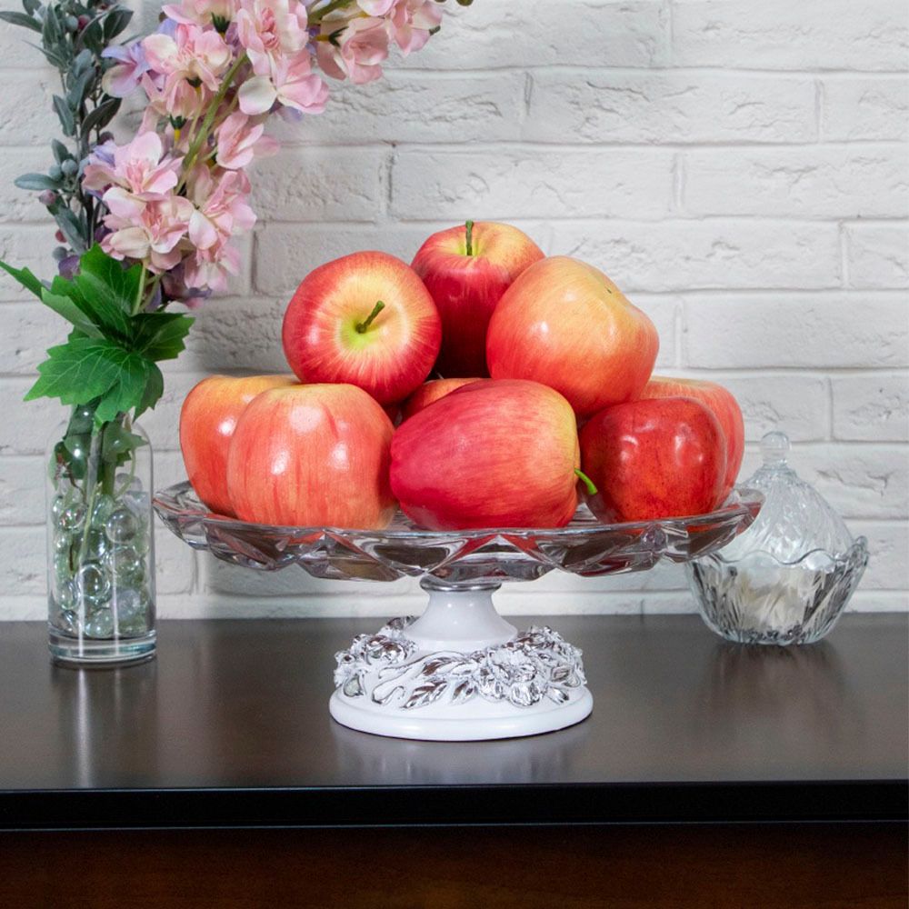 Фруктовница-конфетница Лето Белый