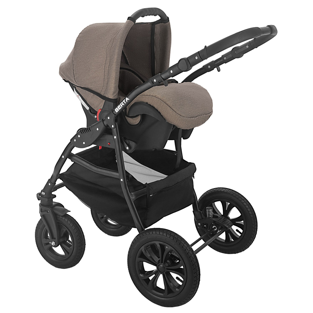 Коляска 3 в 1 Alis BERTA F be 11 (св.коричневый)