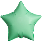 Шар фольгированный Звезда 46 см (Мятный)