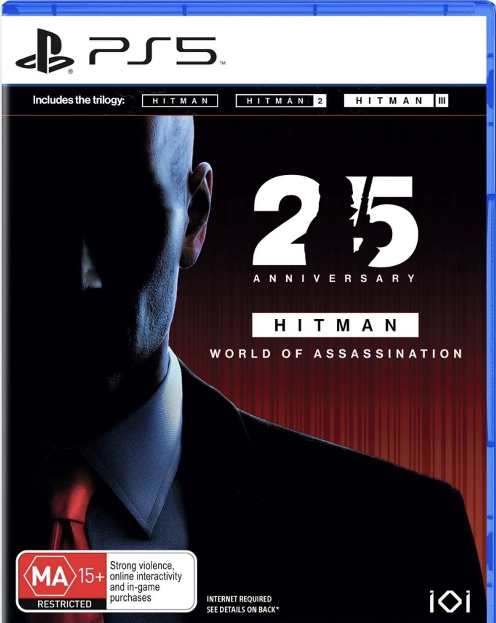 Hitman World of Assassination 25th Anniversary Box (гарнитура PS VR 2 по желанию) (диск для PS5, интерфейс и субтитры на русском языке)