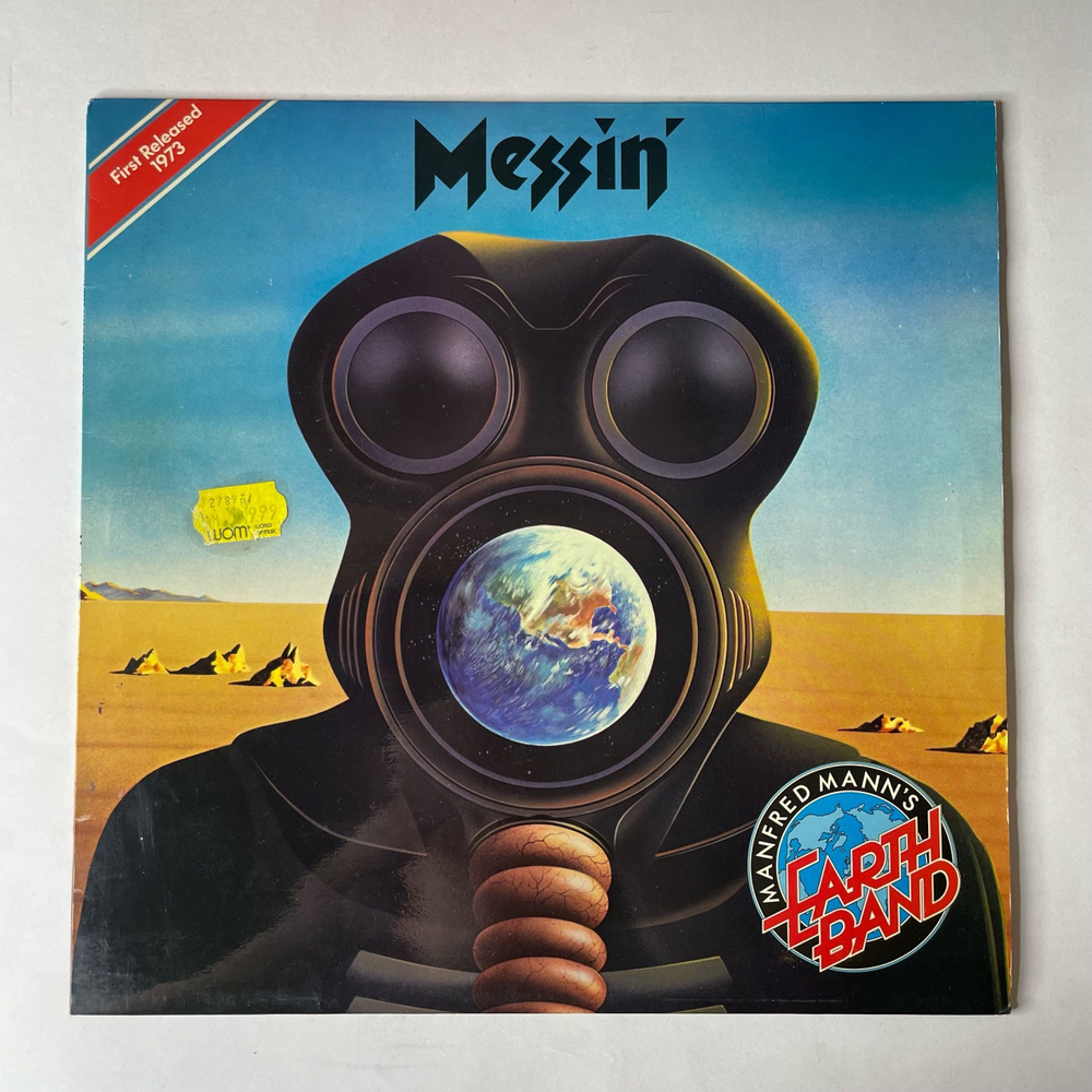 Винтажная виниловая пластинка LP Manfred Manns Earth Band Messin (Англия 1977)