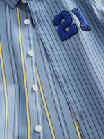 Рубашка для мальчика Next E32-526, Синий