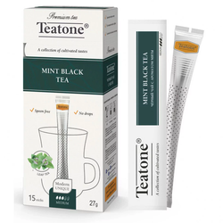 Чай черный с мятой в стиках Teatone