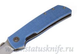Нож Bob Terzuola ATCF Tanto Slate Blue Dropфотография - 3