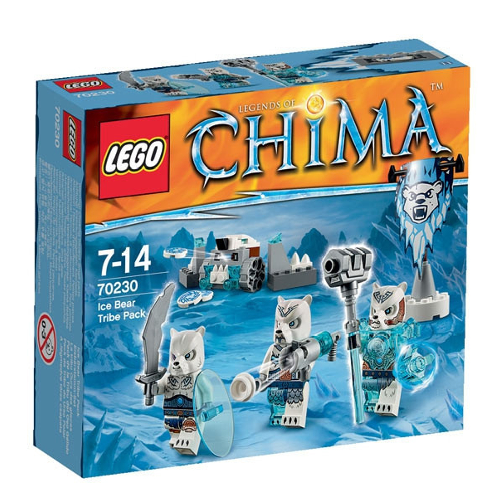 LEGO Chima: Лагерь Ледяных медведей 70230 — Ice Bear Tribe — Лего Чима