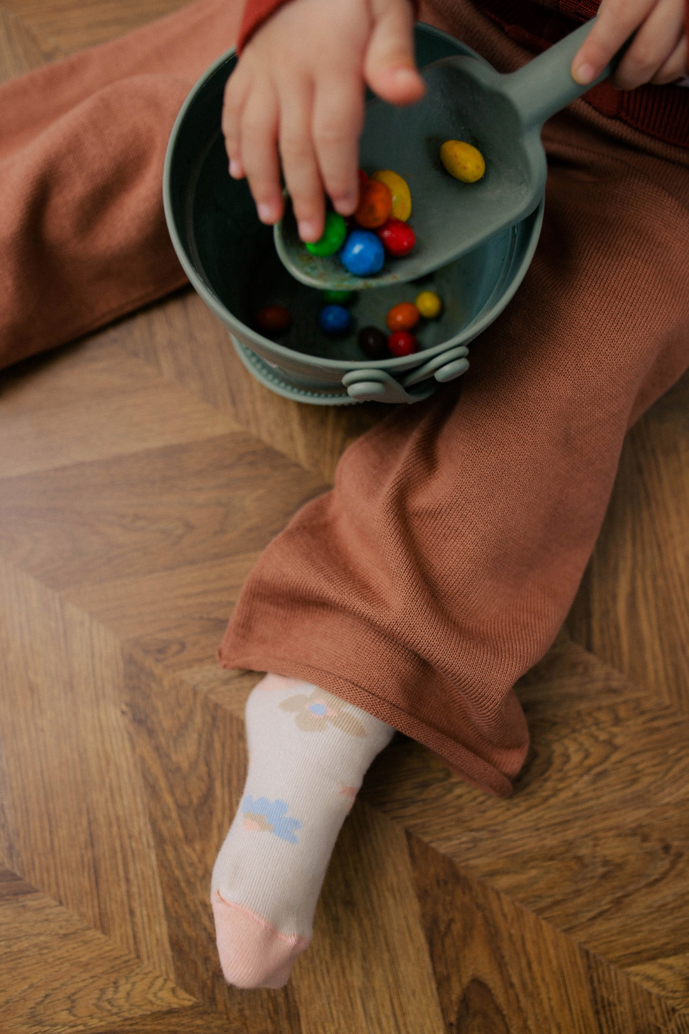 Носки детские (цветочки)