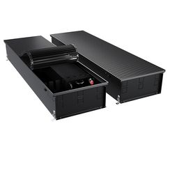 Конвектор внутрипольный Royal Thermo ATRIUM TURBO-190/400/1200-DG-U-BL