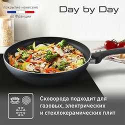 Сковорода-вок Tefal Day by Day 28 см. 04216628