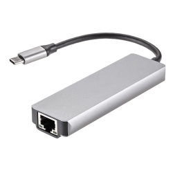 AOpen ACU435M Адаптер USB 3.1 Type-Cm -&gt;HDMI A(m) 4K@30Hz, RJ45, 2XUSB3.0, PD, iOpen