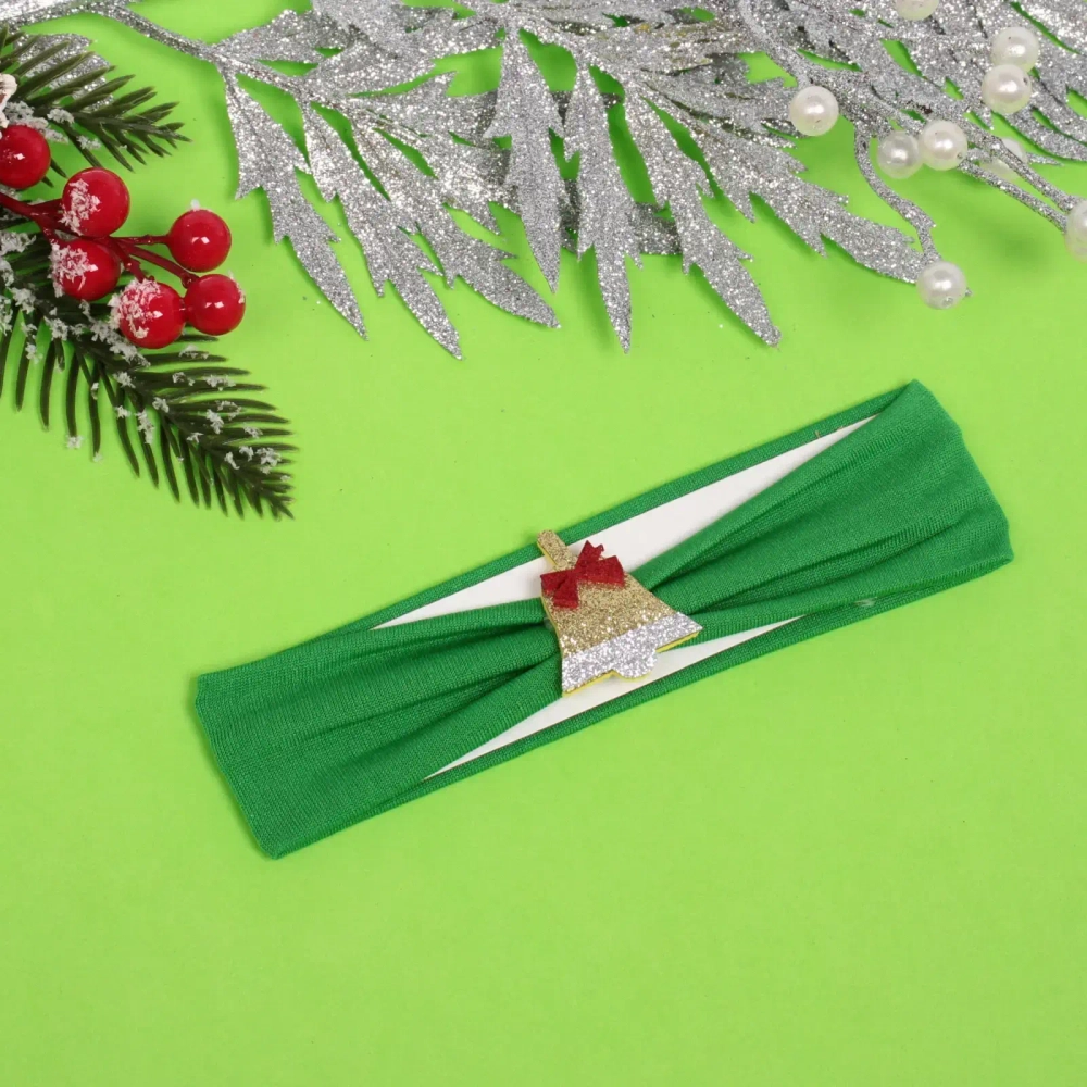 Повязка на голову детская «New Little Mi Mi - Чудесный колокольчик», микс 3 цвета, 4*16.5см