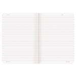 Тетрадь 48 л. в линию обложка кожзам под рогожку, сшивка, A5 (147х210мм), РОЗОВЫЙ, BRAUBERG HARMONY, 403837