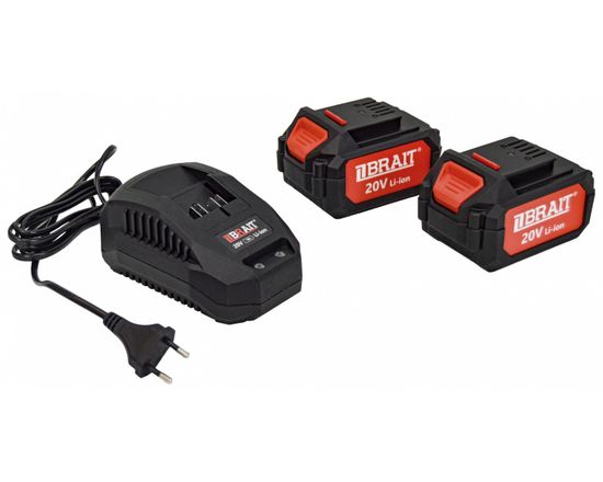 Воздуходув-садовый пылесос аккумуляторный BRAIT BCVB40-4PU-2 PRO