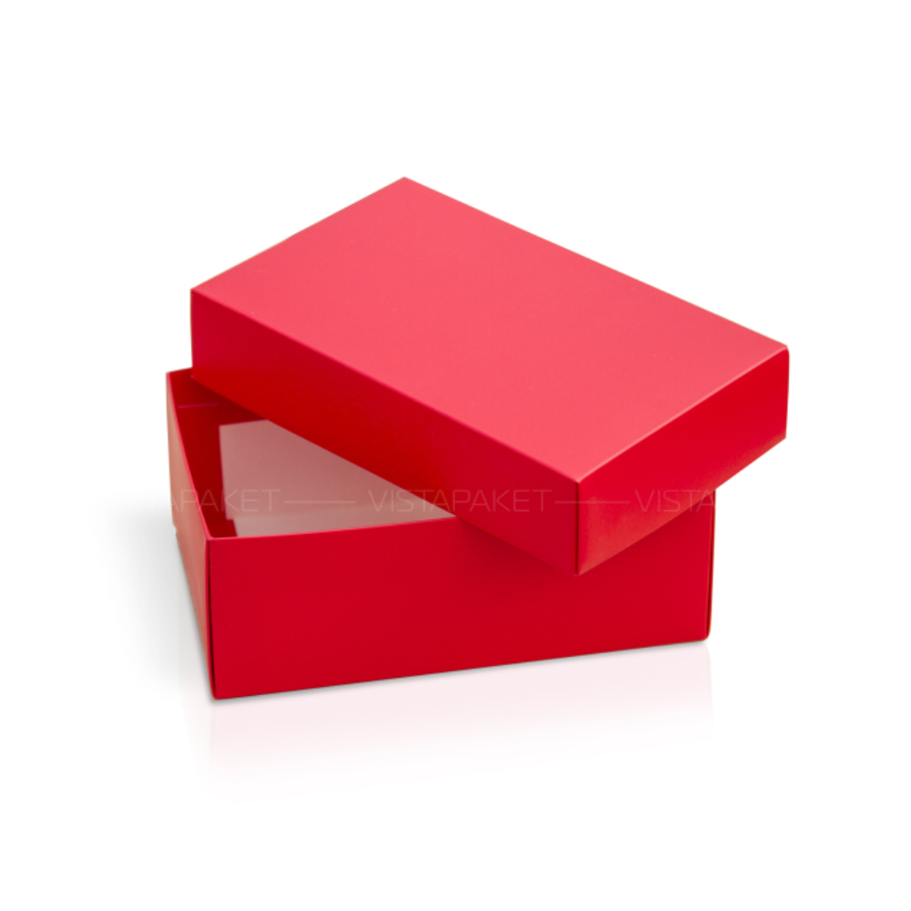 Подарочная коробка красная