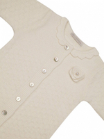 Комбинезон с розой, Экрю