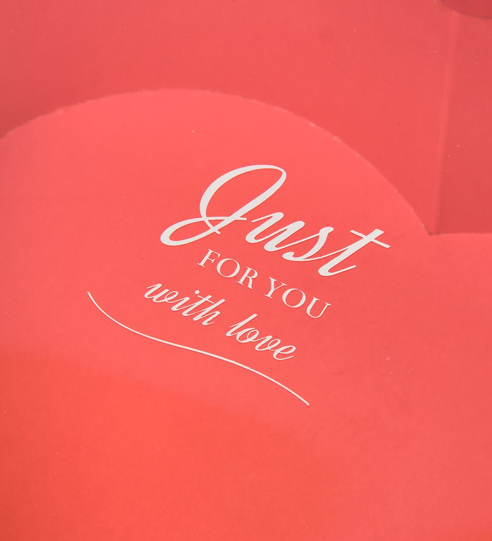 WG-65/2-A Коробка подарочная «Сердце» цв.розовый