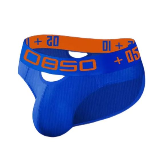 Мужские трусы брифы синие BS BS3513-9