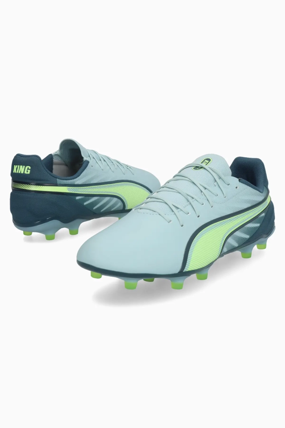 Бутсы Puma King Match FG/AG - голубой