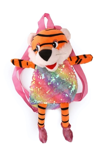 Мягкая игрушка рюкзак Тигр 45см, TL155126