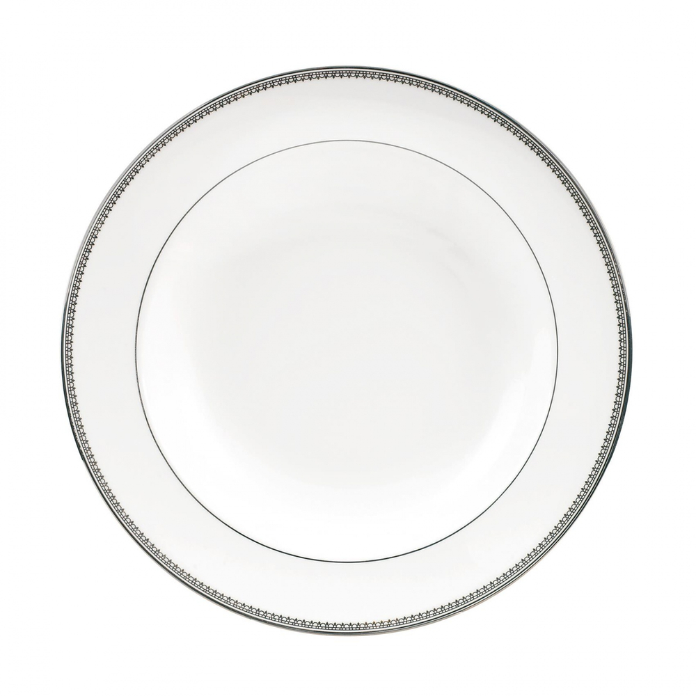 Wedgwood Тарелка глубокая Vera Wang Lace Platinum 23 см 50127201012