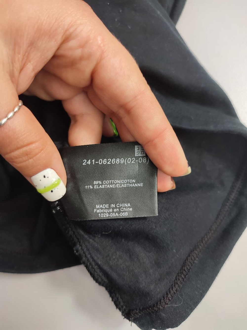 Топ Uniqlo черный 42 размер