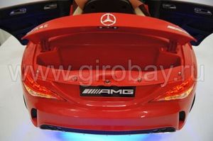 Детский электромобиль River Toys Mercedes-Benz CLA45 красный