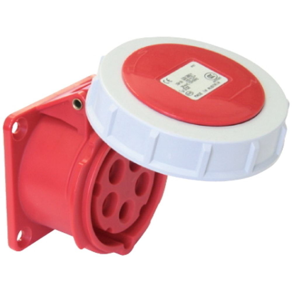 Розетка скрытой установки IP67 16A 3P+E+N 400V