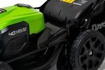 Газонокосилка аккумуляторная Greenworks GD40LM46SP, 40V, 46см, самоходная, бесщеточная, c 1хАКБ 8 Ач и ЗУ (2506807UH)