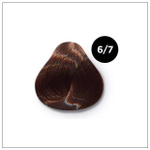 OLLIN SILK TOUCH 6/7 темно-русый коричневый 60мл Безаммиачный стойкий краситель для волос