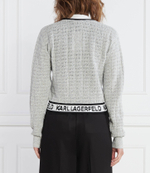 Кардиган boucle Karl Lagerfeld - серый(235W2007)