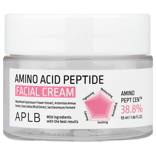 APLB, Крем для лица с аминокислотами и пептидами, 55 мл (1,86 жидк. Унции)