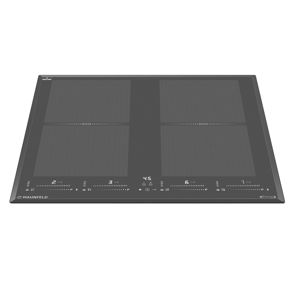 Индукционная варочная панель с двумя Flex Zone и Booster MAUNFELD CVI594SF2DGR Inverter