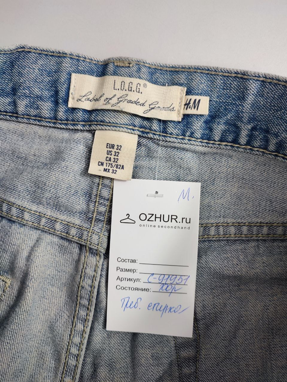 Шорты H&M джинсовые 38 размер