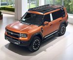Платформа на крышу с лестницей для Jetour G700 2025+ Джетур крыша багажник органайзер