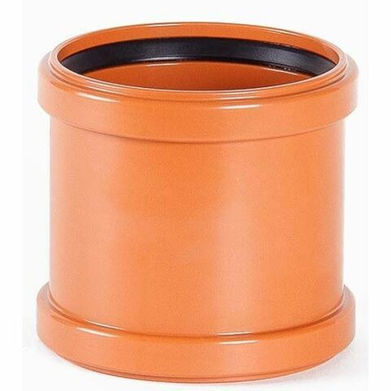 Муфта канализационная ремонтная оранжевая d110