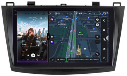 Магнитола для Mazda 3, Axela 2009-2013 - Redpower 85034 PRO/PROmax ТОП звук, 2K QLED, Android 14, CarPlay, 4G SIM-слот