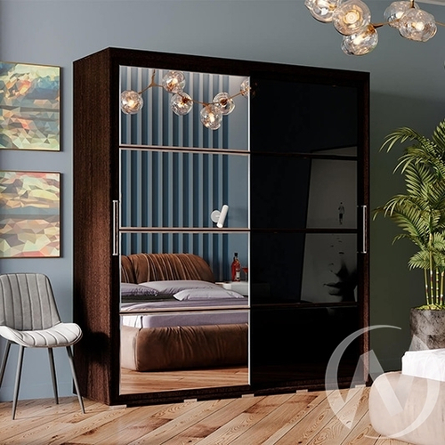 Шкаф-купе Крафт-6 (венге)