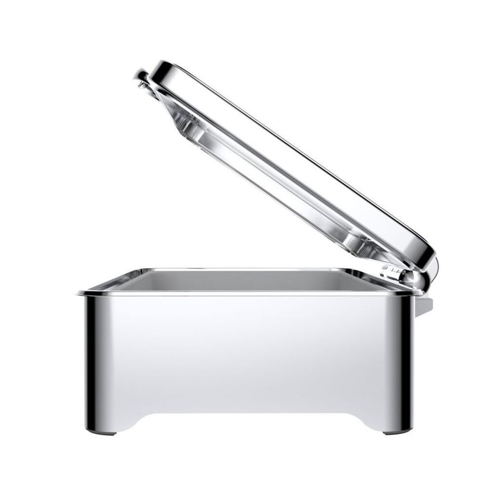 Мармит электрический 5,5 л 2/3*65 сухой нагрев без воды с откидной крышкой и окном "TERNI" SUNNEX