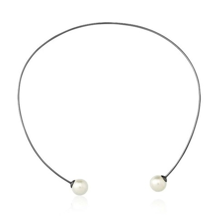 Колье чокер Possebon White Pearl B0500.1 S