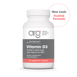 Metabolic Maintenance® Vitamin D-3 25,000 IU with Vitamin K2 MK-7