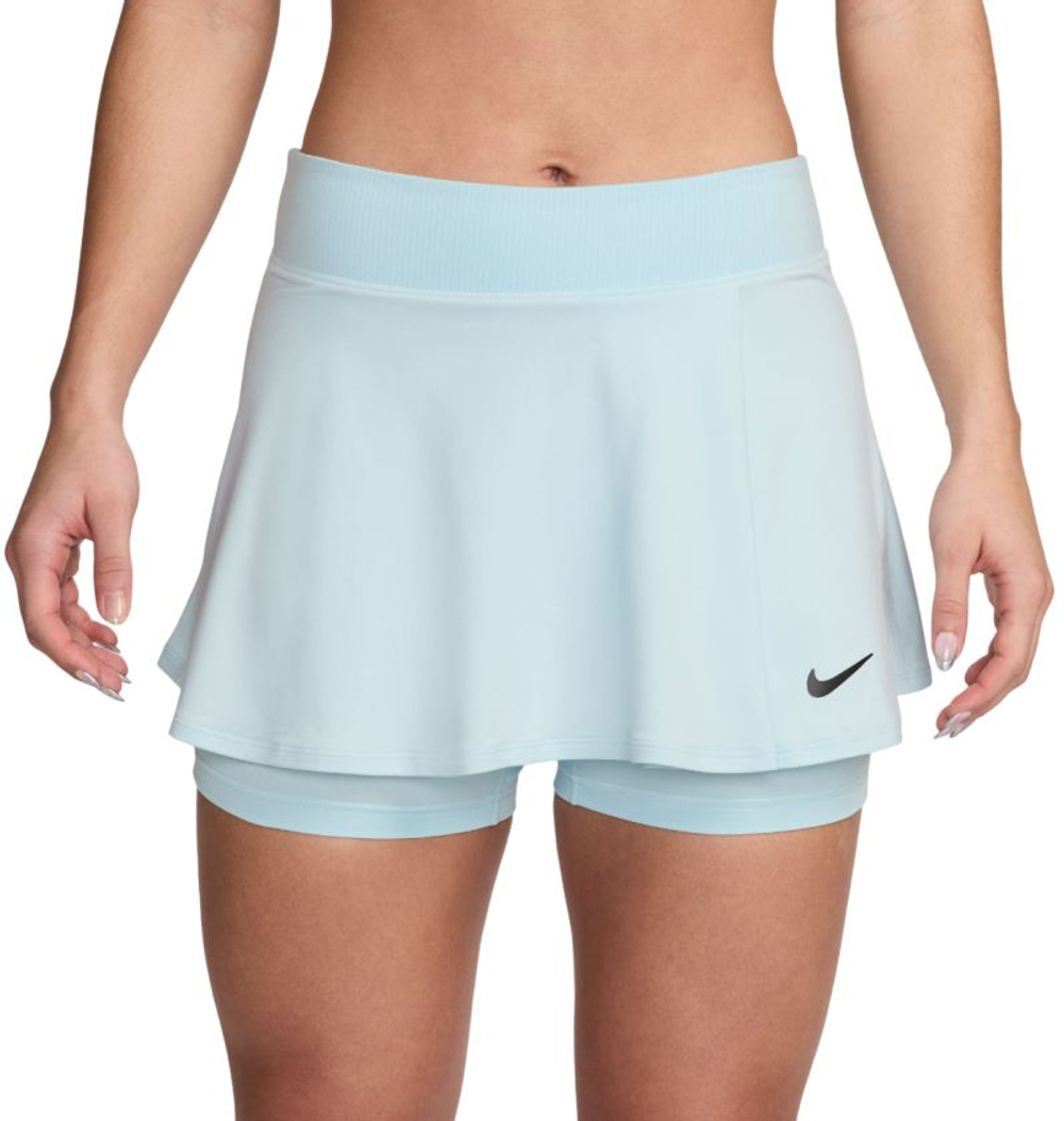 Теннисная юбка Nike Dri-Fit Victory - glacier blue/black