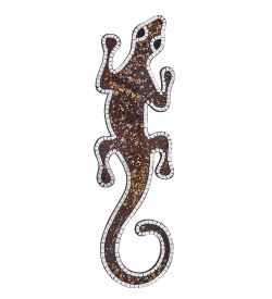 Decor and Gift 38-010-03 Панно «Геккон» ср. (мозаика, о.Бали)