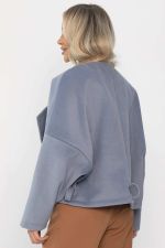 Пальто укороченное Хайт (джинс) Б14338-7М LT Collection