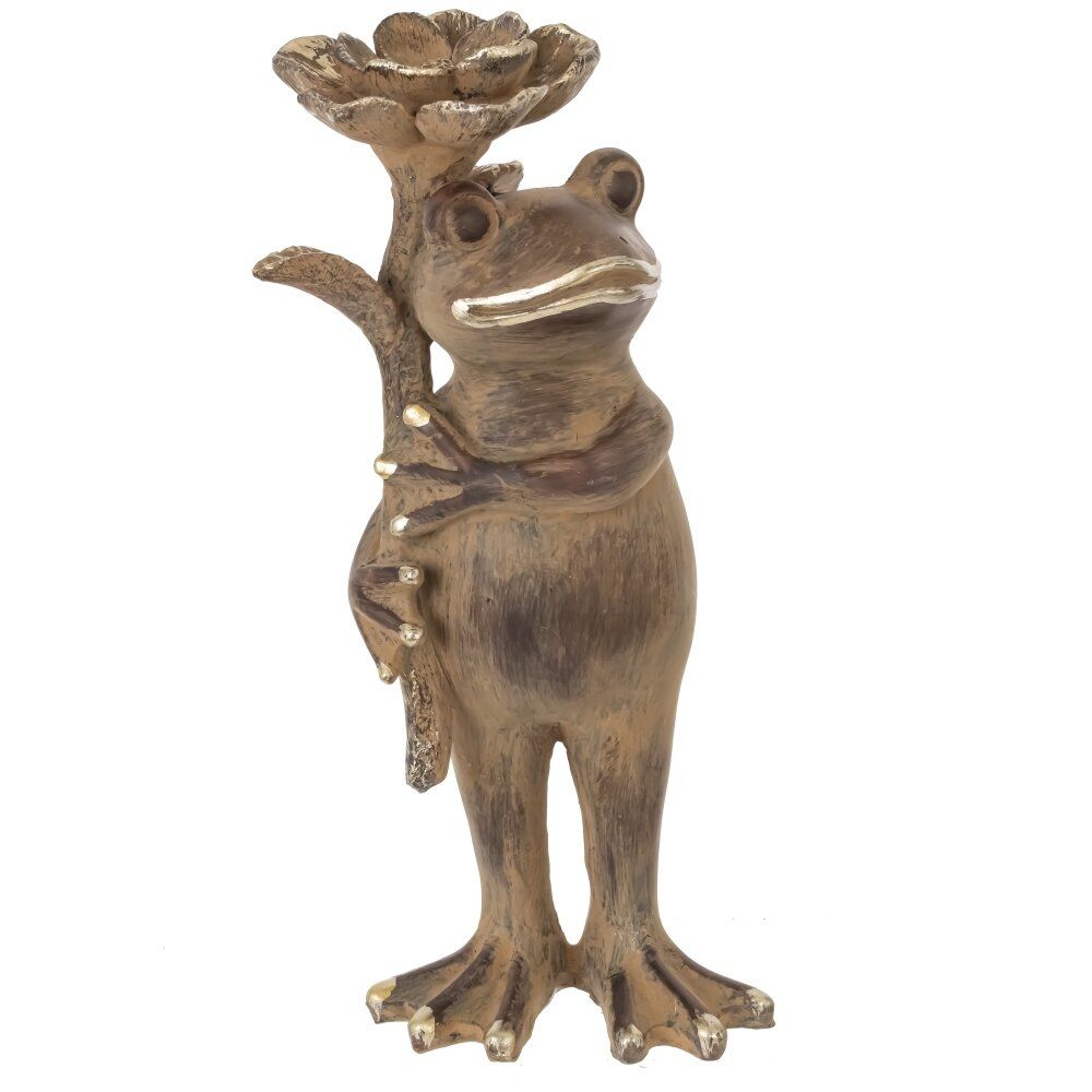 GAEM Фигурка декоративная "Лягушка", L10 W7 H21,5 см, 2в.