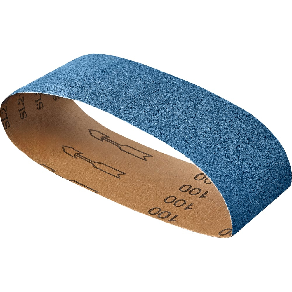 Лента шлифовальная (3 шт; 75х457 мм; P100) Inforce 11-01-500