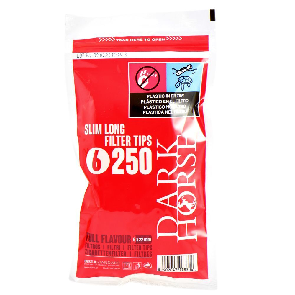 Фильтры для самокруток Dark Horse Slim Long (250*50)